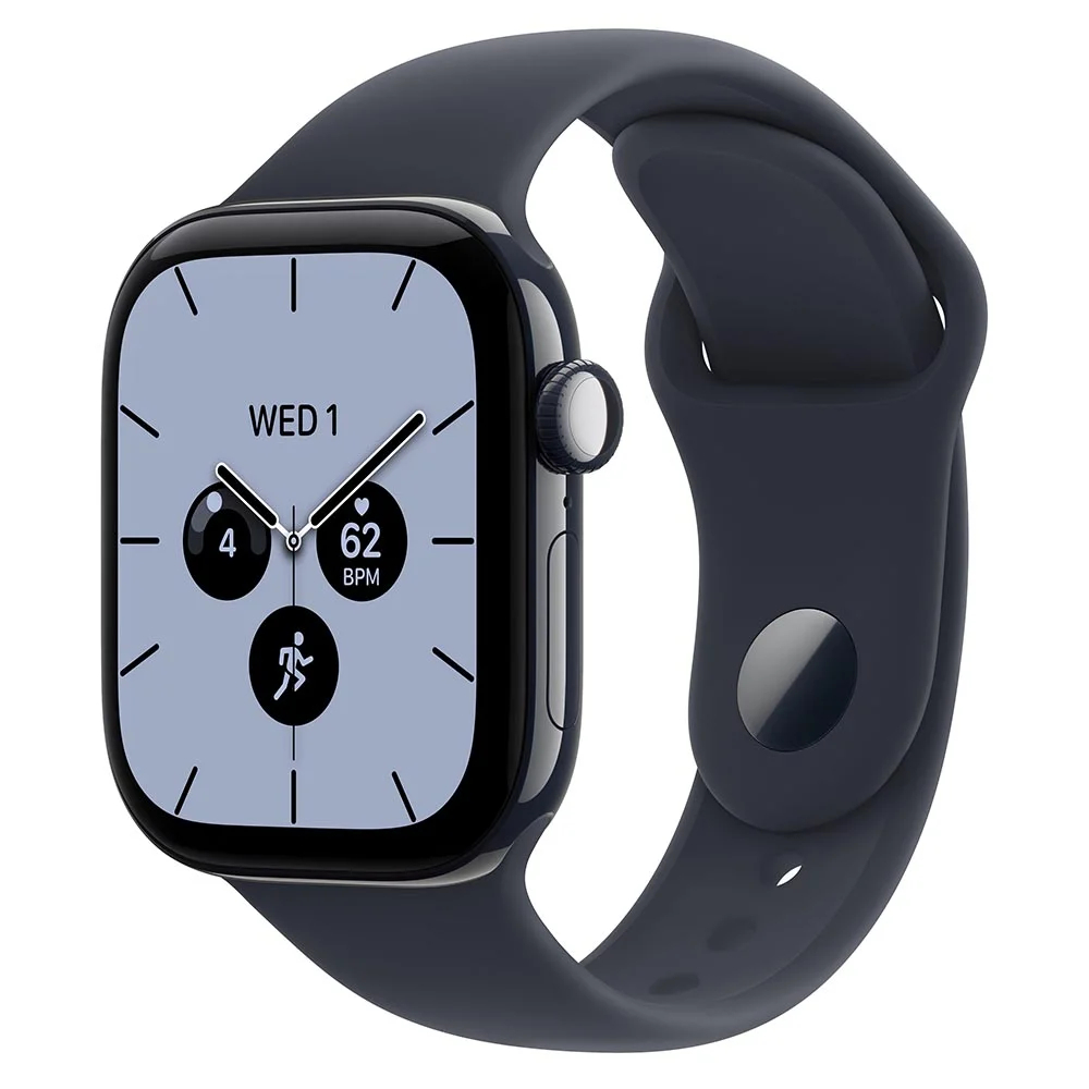 Apple Watch Series 12, 42 mm, Night Blue Ceramic GPS+Cellular Navy Blue Sport Band M/L